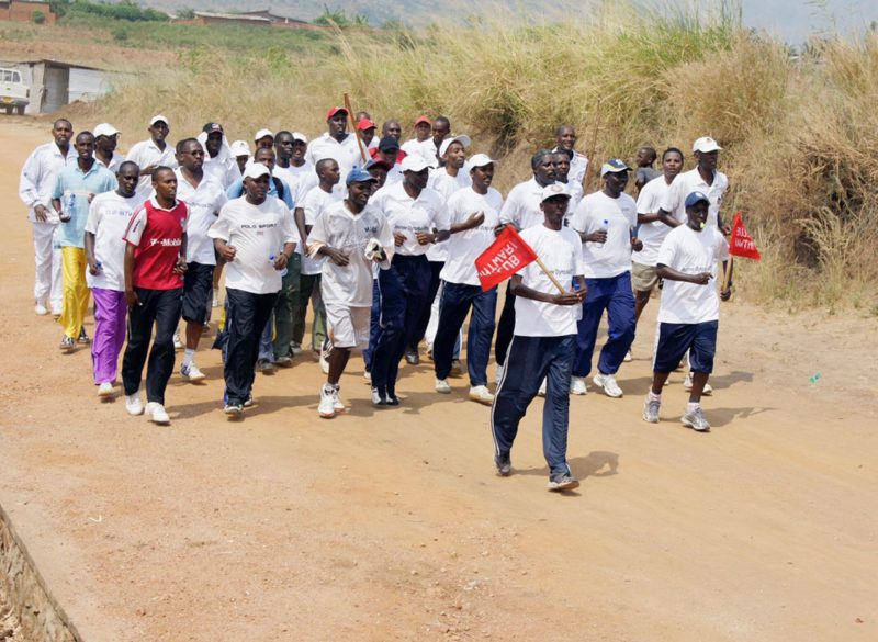 Burundi no autoriza el running