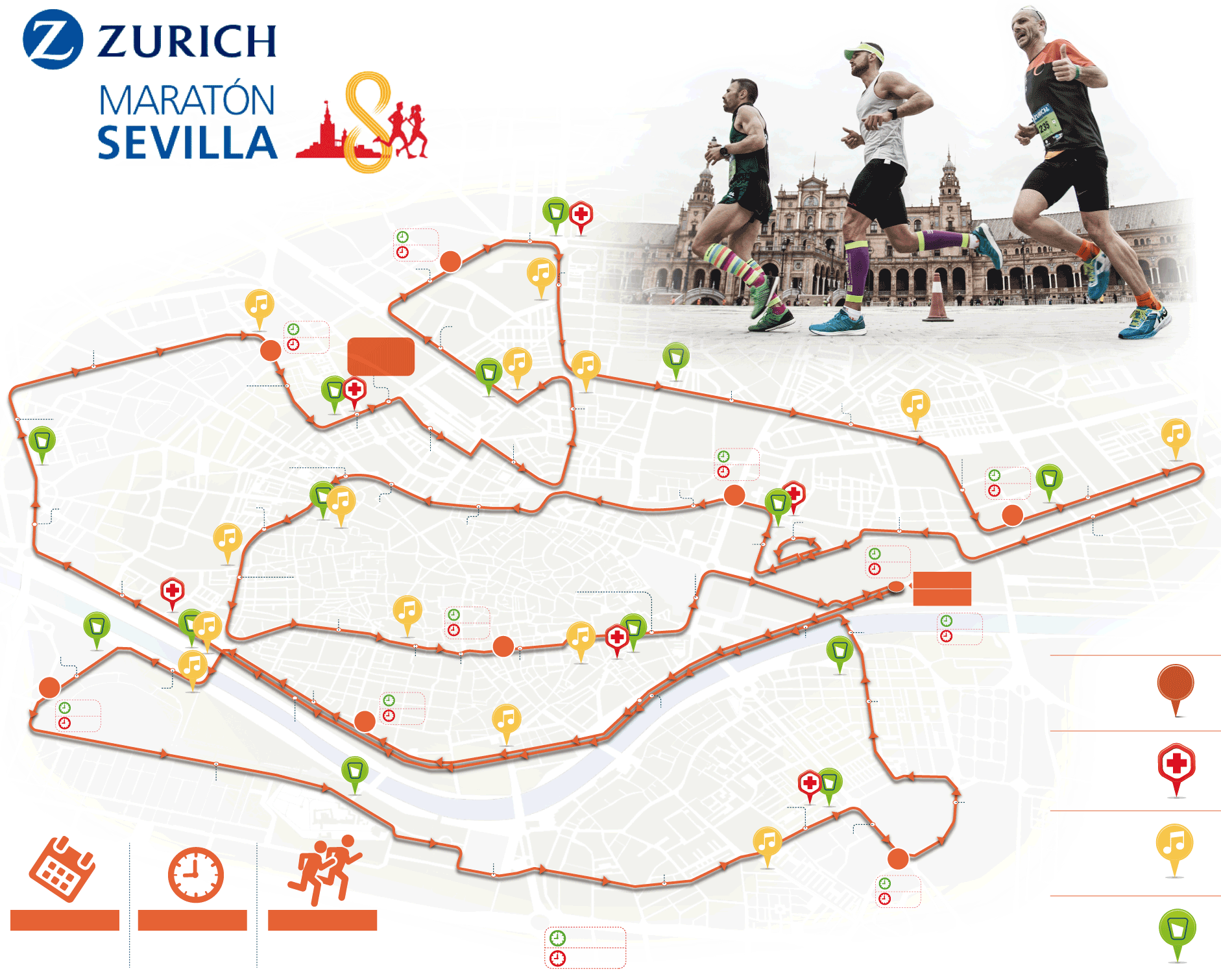 Maratón de Sevilla 2022 Cuenta regresiva Más Aire Más Aire